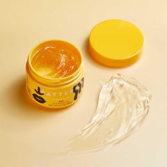PATTERN gel closeup highlights lightweight texture for frizz control.