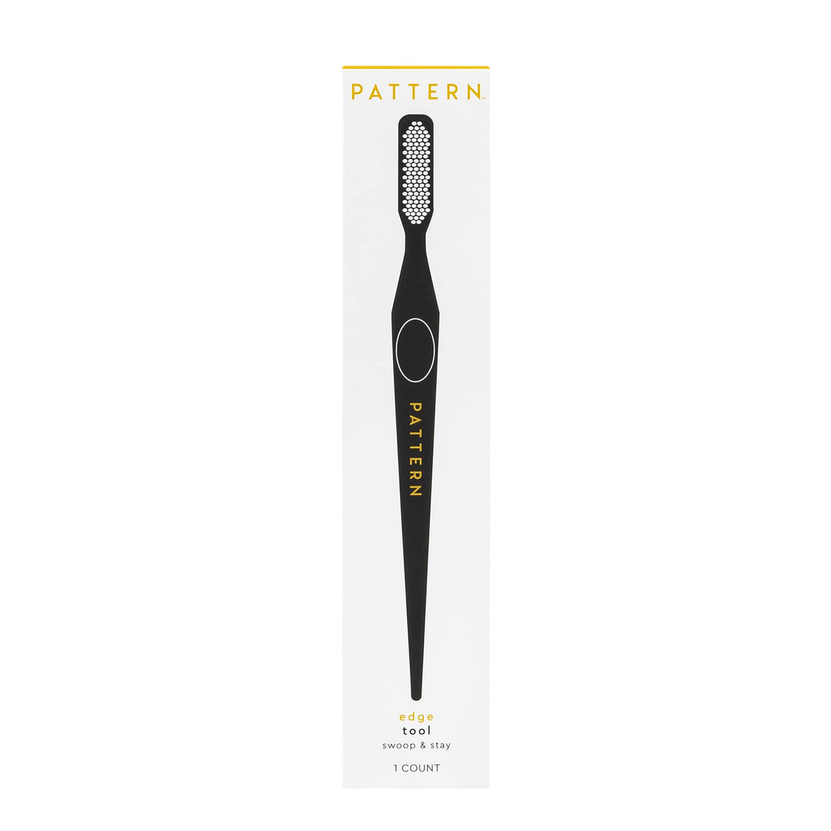 PATTERN Edge Tool 3in1 brush gently smooths baby hairs for clean edges