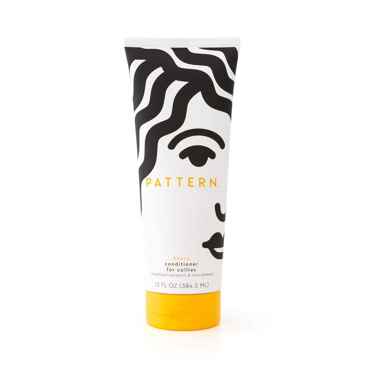 PATTERN Heavy Conditioner rich hydration jar highlights a luscious, nourishing formula for moisturized curls.