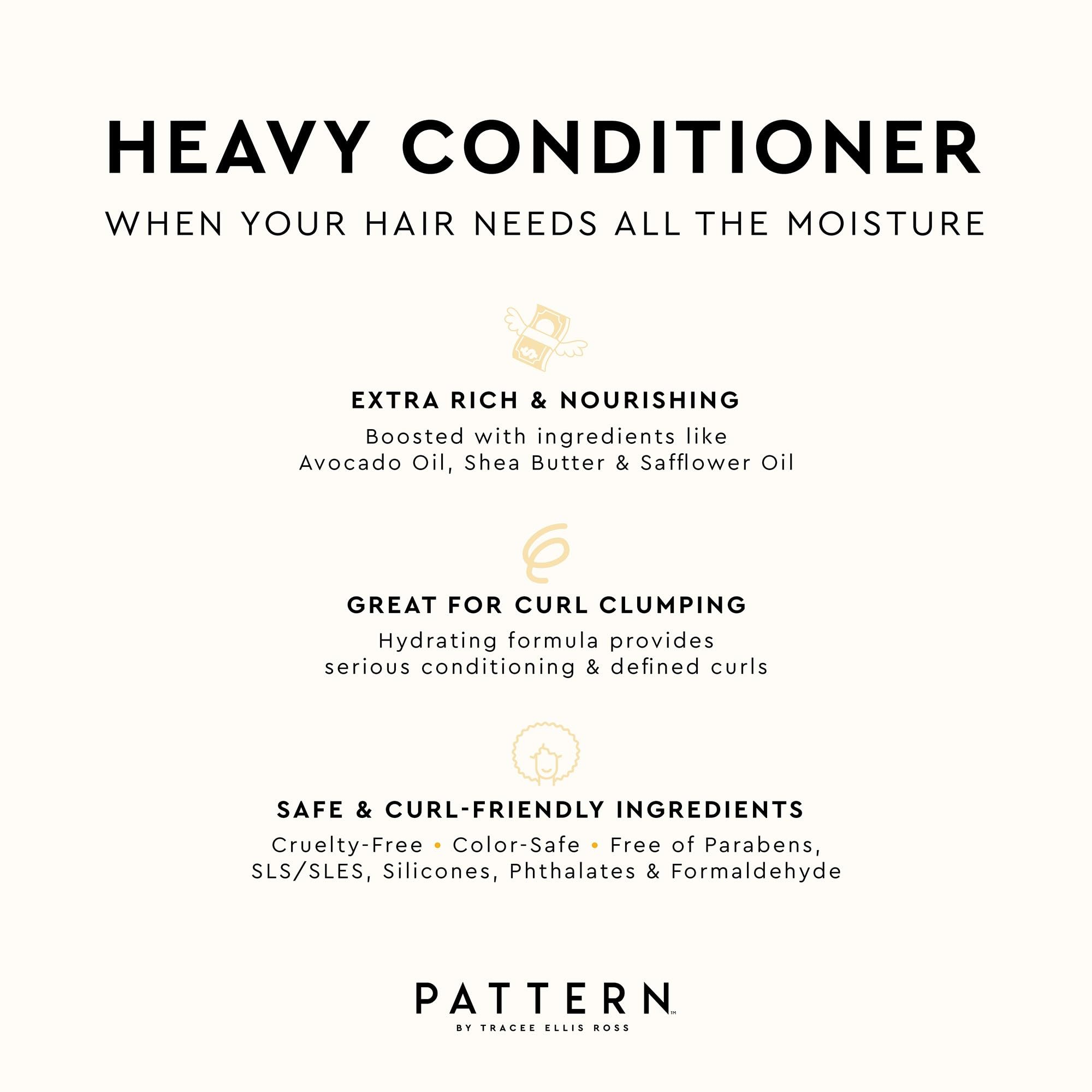 PATTERN heavy conditioner travel-size-pack for on-the-go moisture