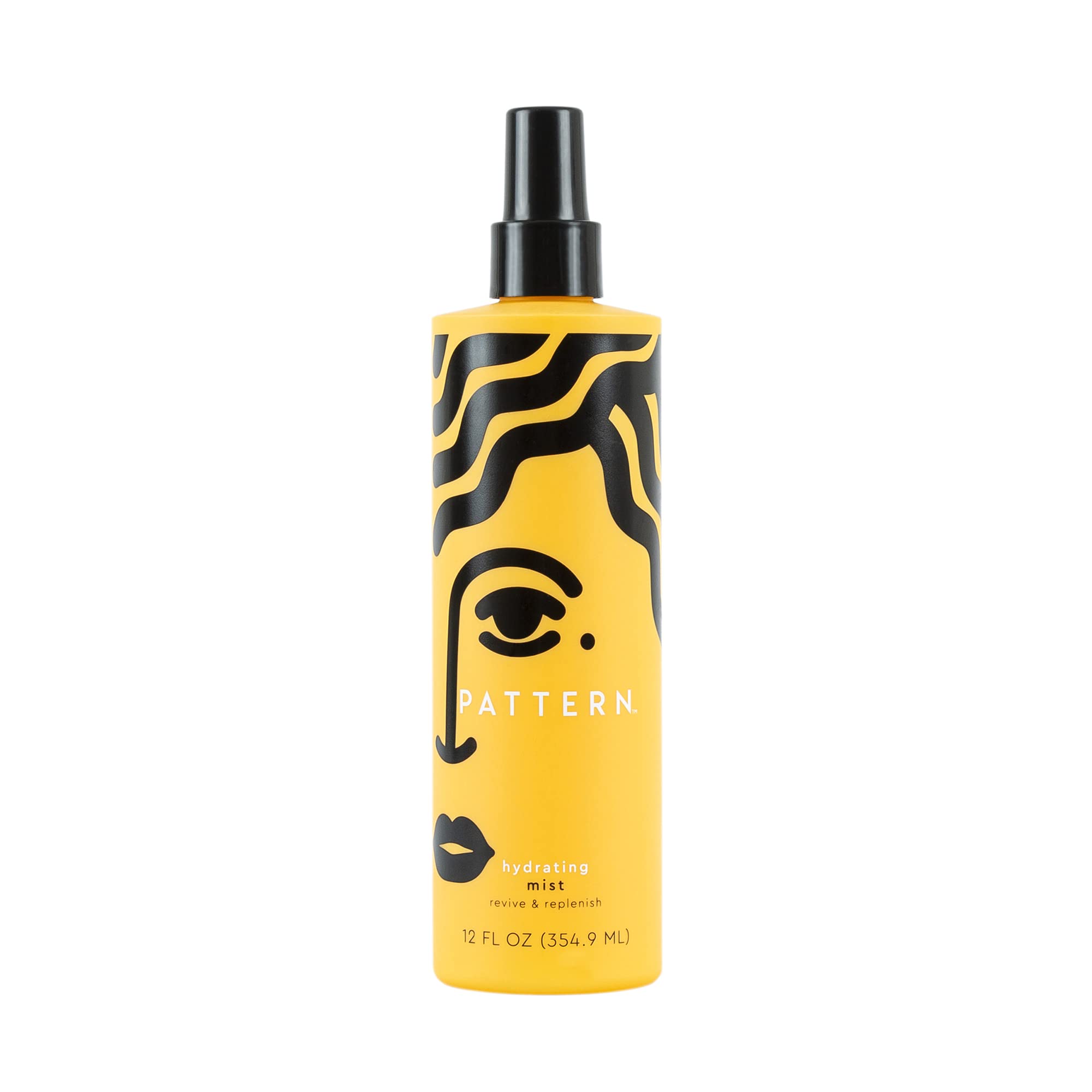 PATTERN Hydrating Mist bottle closeup for curls refreshing between washes