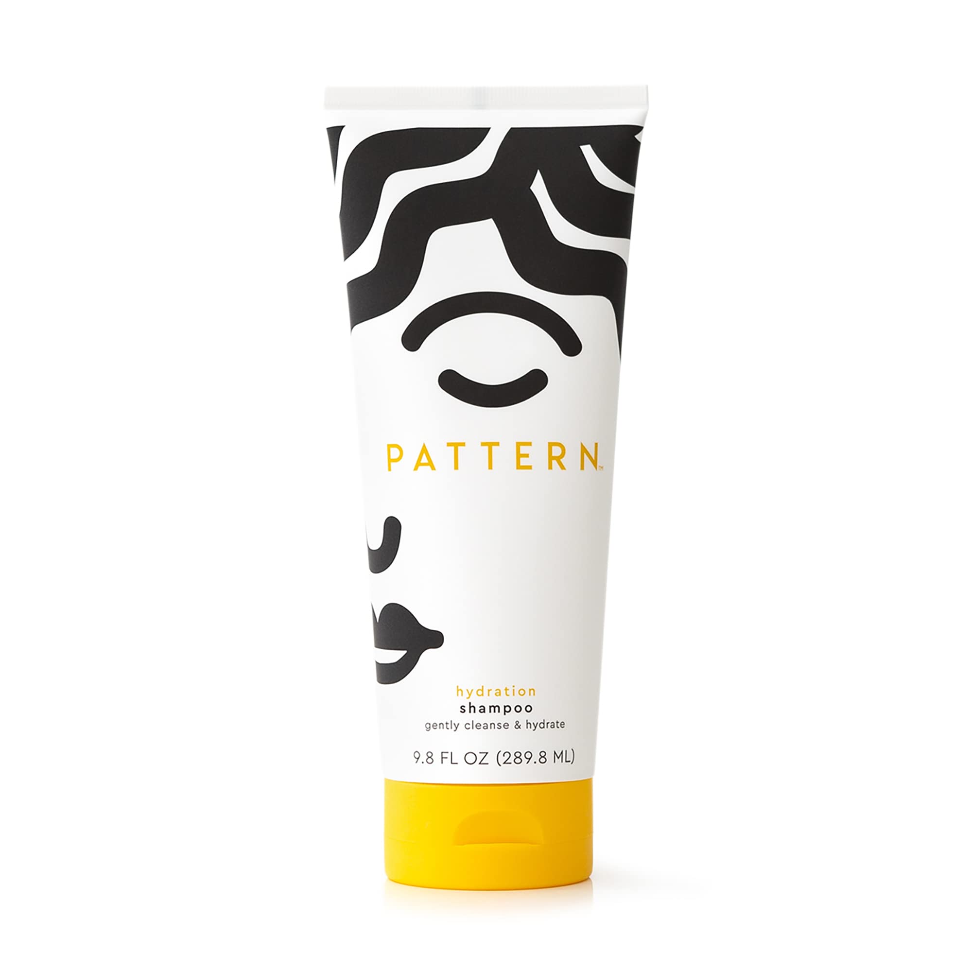 PATTERN Hydration Shampoo bottle-front shows rich moisture for curls