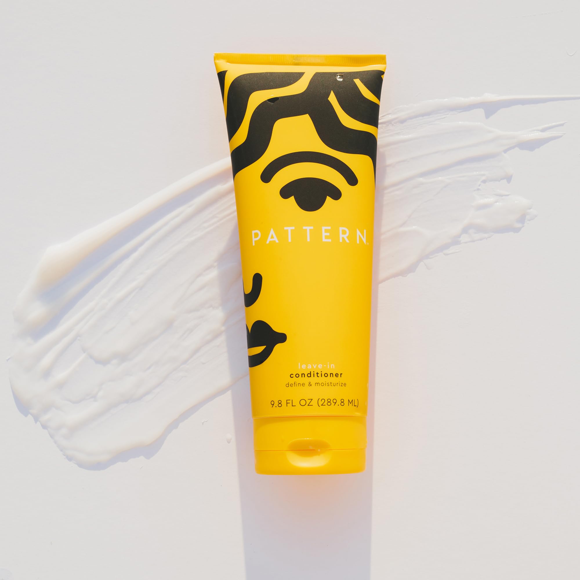 PATTERN Leave-In Conditioner daily routine image suggests easier styling.