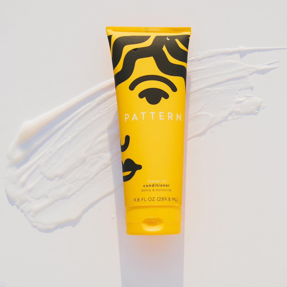 PATTERN Leave-In Conditioner daily routine image suggests easier styling.