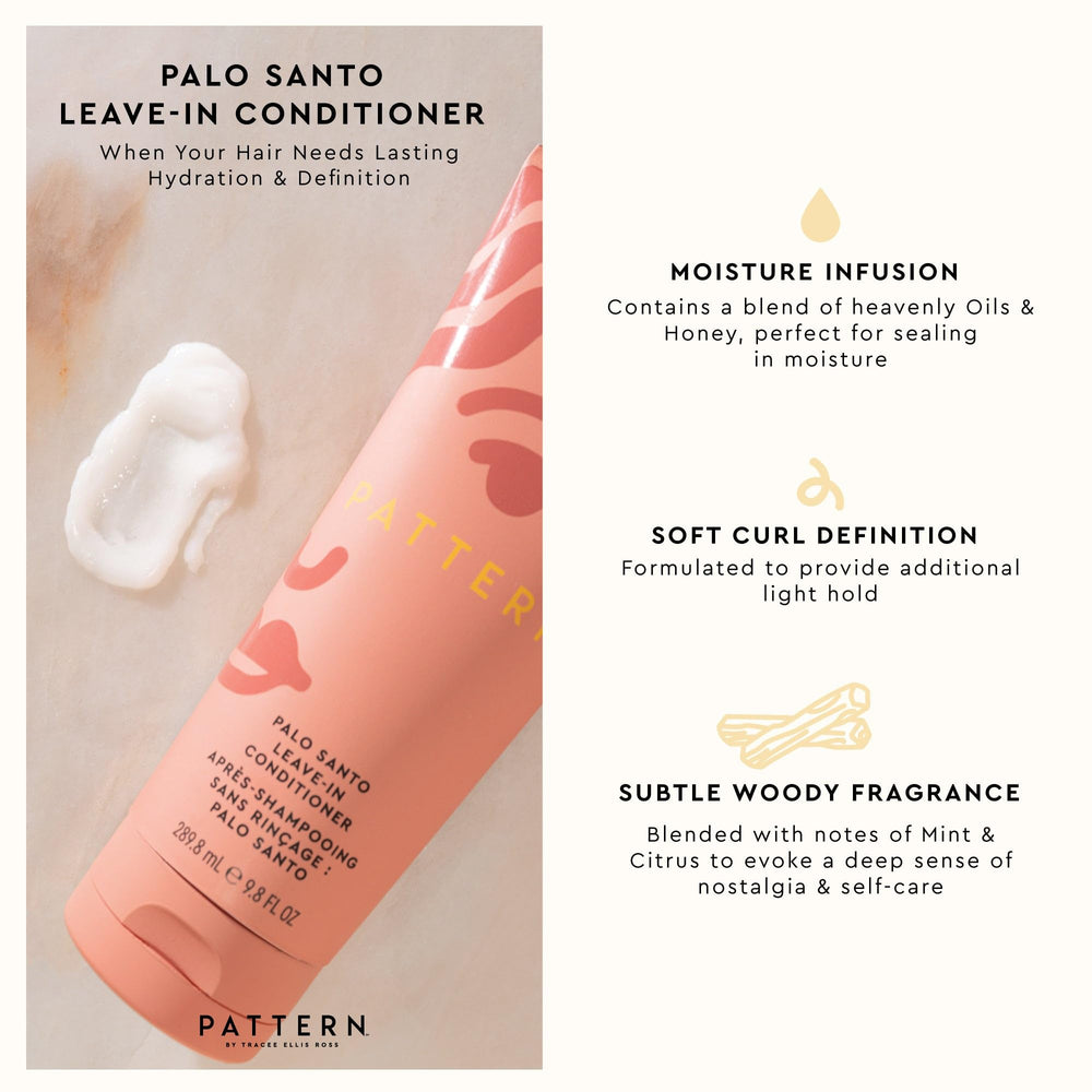 PATTERN Palo Santo fragrance close-up with mint and citrus notes for a soothing ritual