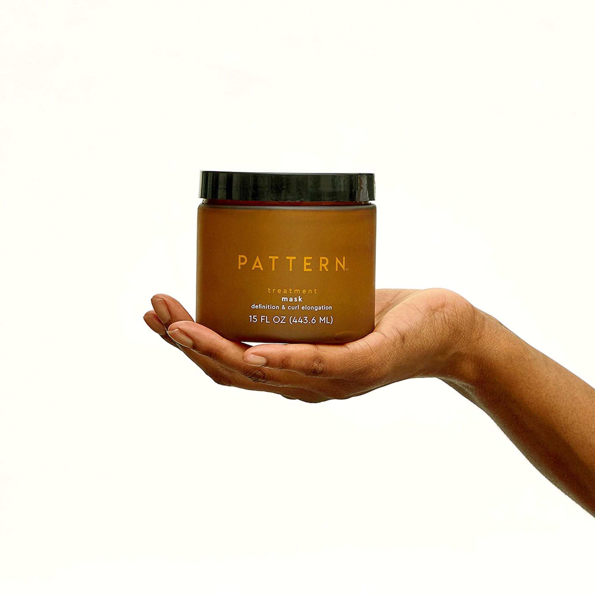PATTERN Treatment Mask hydrates without weighing curls down.