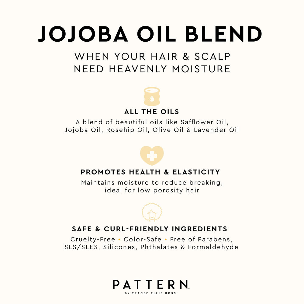 PATTERN wet-hair application demonstrates versatile use on damp strands