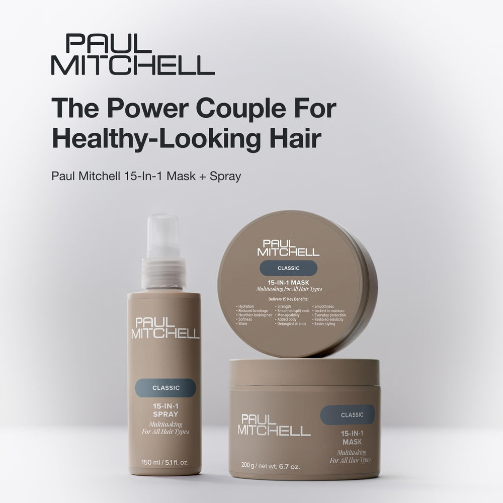 Paul Mitchell 15-In-1 Mask smooth texture on hair after treatment