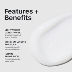 Paul Mitchell Awapuhi Conditioner application on hair delivers soft, shiny results.