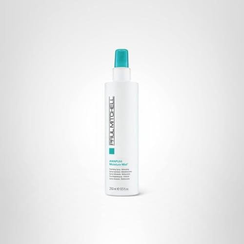 Paul Mitchell Awapuhi Moisture Mist packaging close-up emphasizes eco-friendly design.