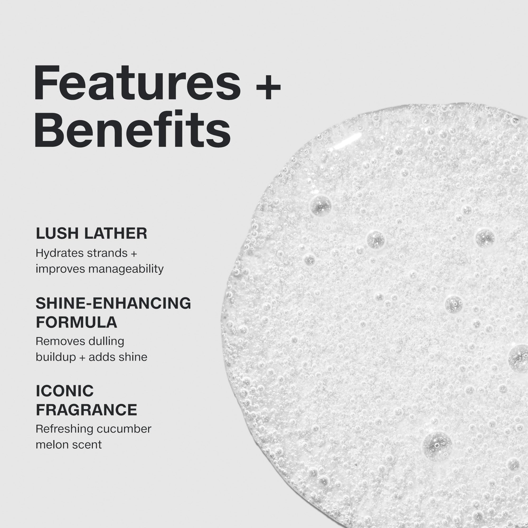 Paul Mitchell Awapuhi Shampoo hair-shine close-up demonstrates smooth, manageable strands.