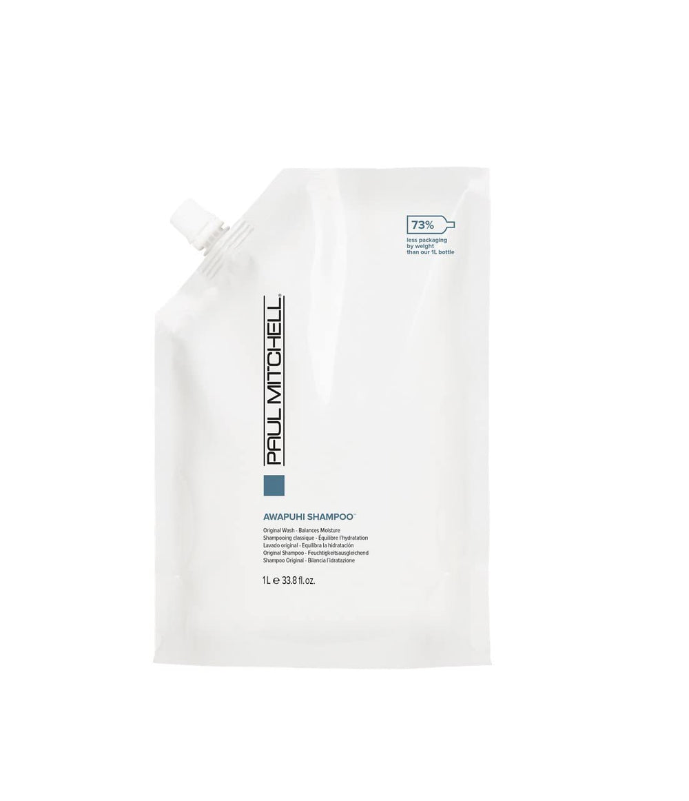 Paul Mitchell Awapuhi Shampoo lather close-up for rich hydration and shine.