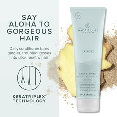 Paul Mitchell Awapuhi Wild Ginger Cream Rinse dispenser demonstrates easy daily use.