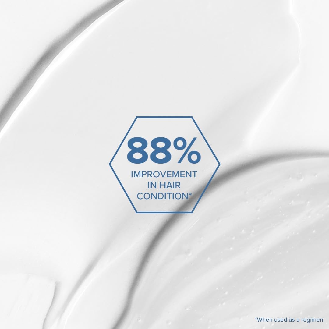 Paul Mitchell Bond Rx conditioner pump-application shows easy, even distribution for chemically treated hair