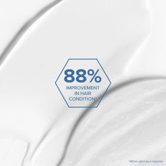 Paul Mitchell Bond Rx conditioner pump-application shows easy, even distribution for chemically treated hair