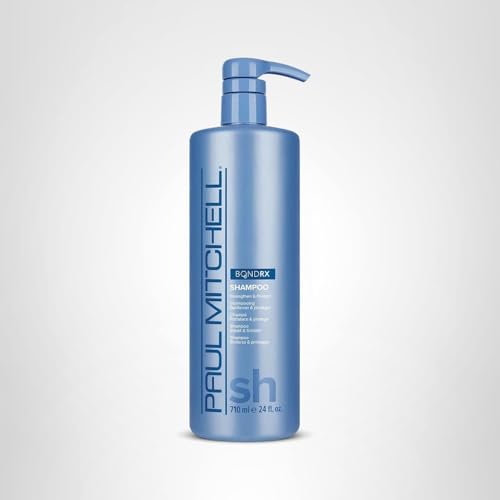 Routine-focused scene showing Bond RX Shampoo as part of a healthy hair care routine