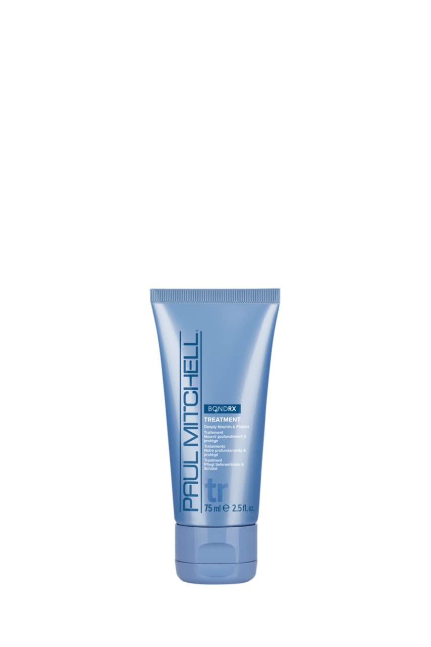 Paul Mitchell Bond Rx Treatment bottle view showing premium conditioning for damaged hair