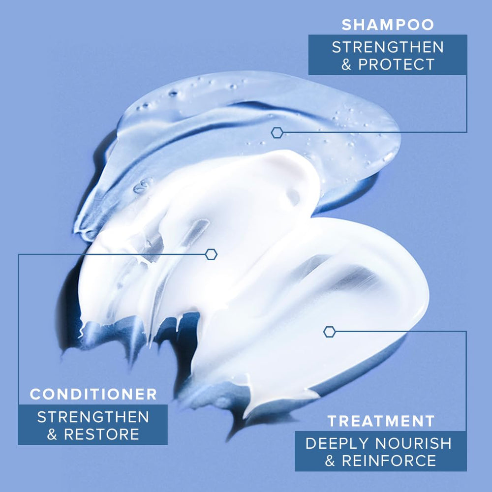 Texture swatch emphasizes rich consistency ideal for intensive repair