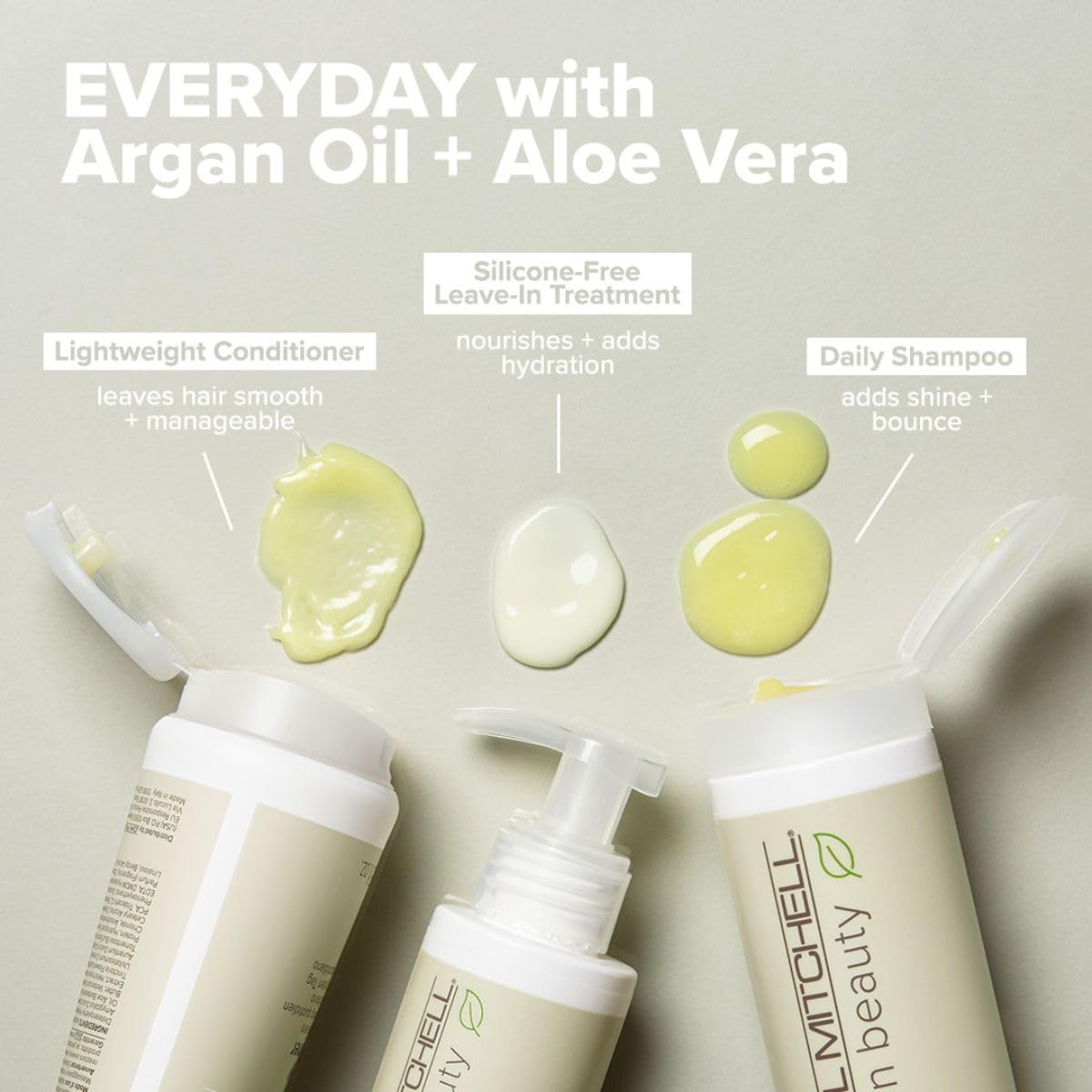 Paul Mitchell Clean Beauty Everyday Shampoo pump demonstrates convenient daily dosage for tidy showers