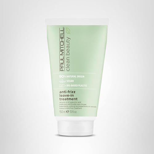 Paul Mitchell Clean Beauty natural ingredients image suggests gentle frizz control from nature.