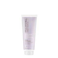 Paul Mitchell Clean Beauty Repair Conditioner bottle highlighting nourishing moisture for damaged hair.