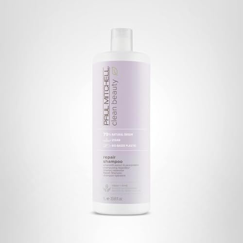 Paul Mitchell Clean Beauty Repair Shampoo 33.8 oz bottle for extended use