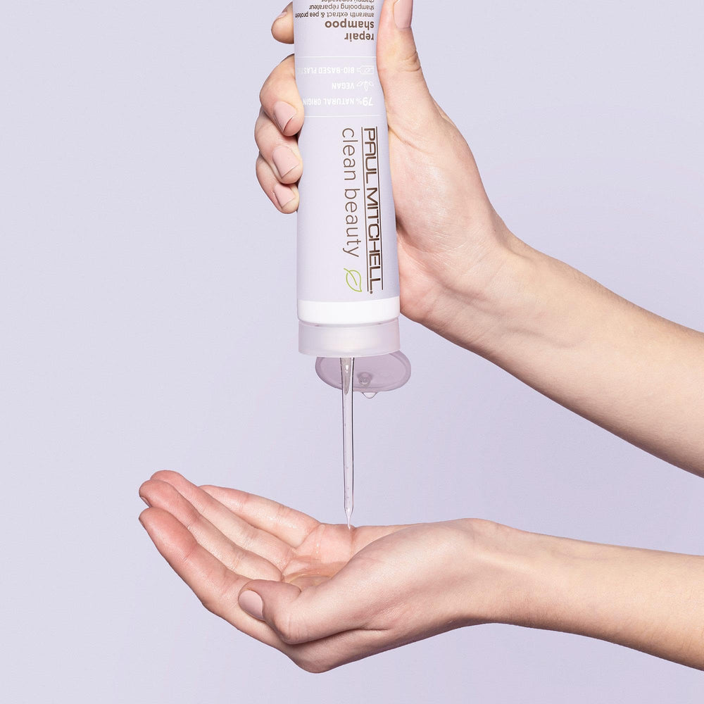 Paul Mitchell Clean Beauty Repair Shampoo damaged hair effect image