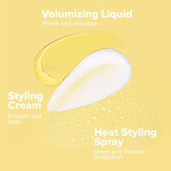 Paul Mitchell bottle with pump demonstrates easy, mess-free application