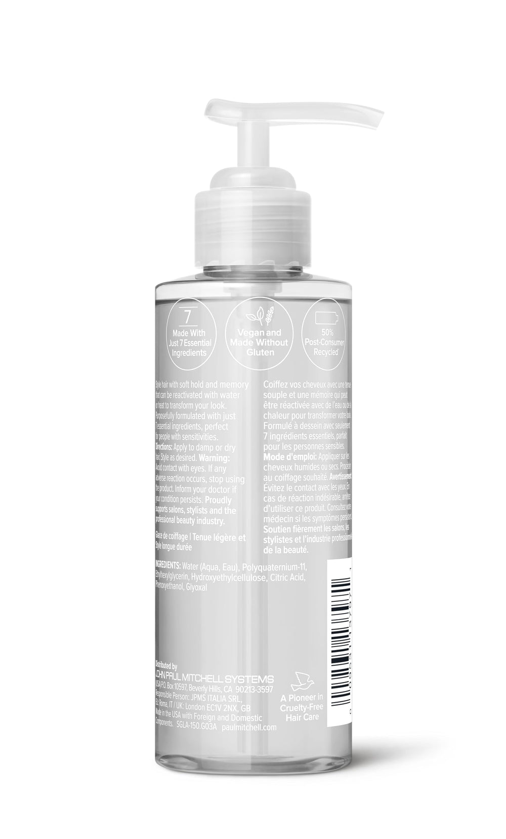 Paul Mitchell Clear Styling Glaze 5.1 oz offers lightweight hold and reworkable style