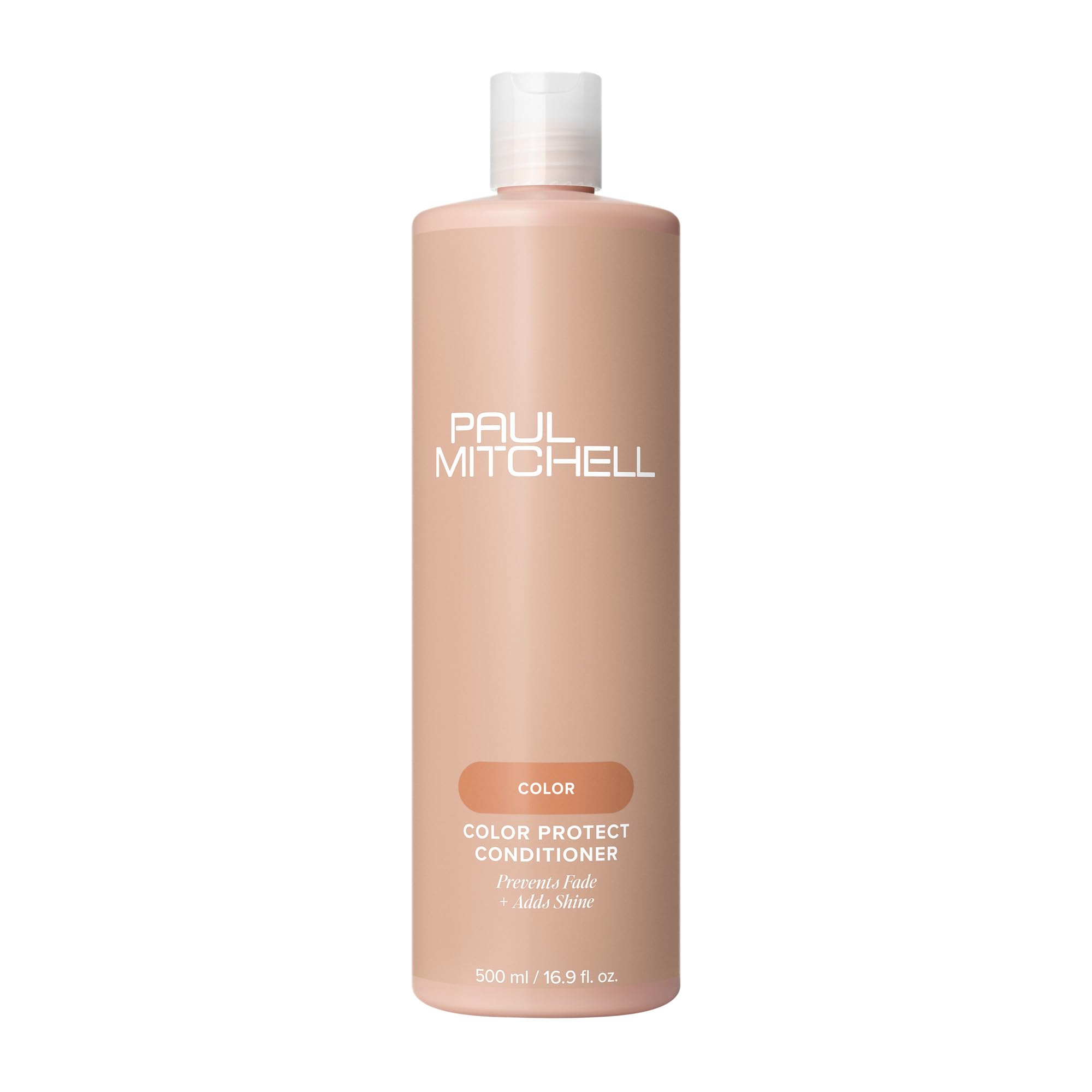 Paul Mitchell Color Protect Conditioner bottle front highlights color protection for color-treated hair.