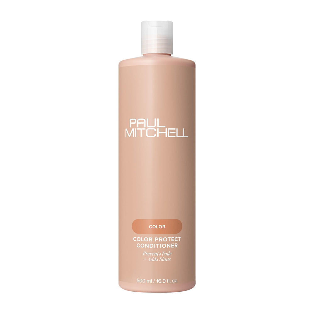 Paul Mitchell Color Protect Conditioner bottle front highlights color protection for color-treated hair.