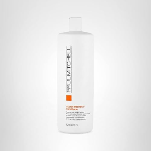 Paul Mitchell Color Protect Conditioner daily use supports long-lasting color vitality.