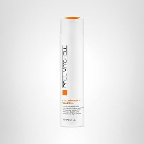 Paul Mitchell Color Protect Conditioner packaging made with PCR materials