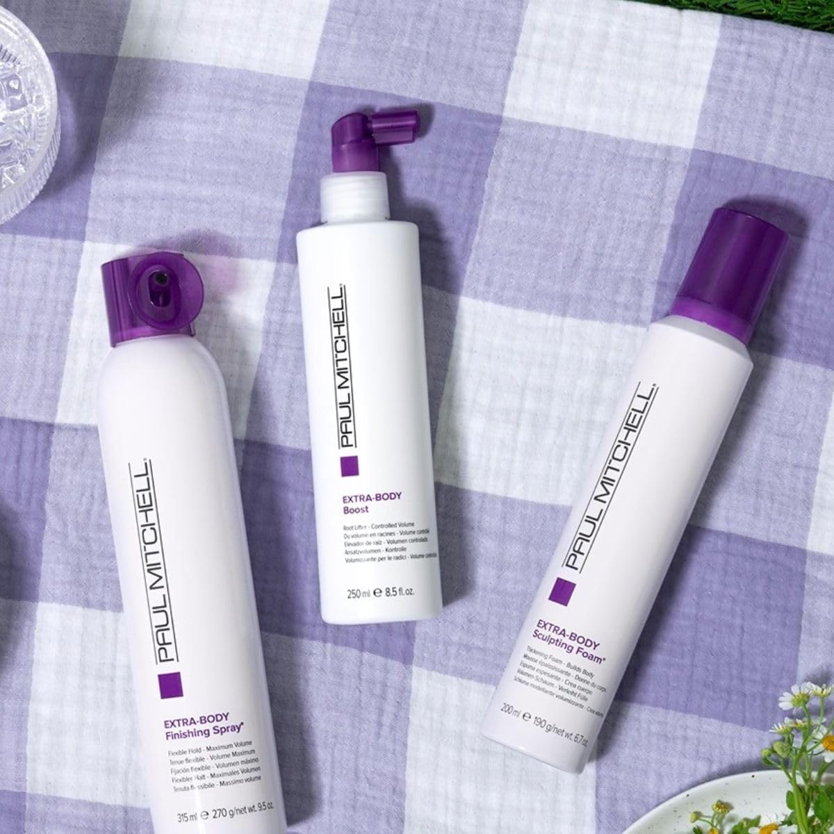 Paul Mitchell Extra-Body Finishing Spray resists humidity to protect up-dos.