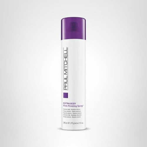Paul Mitchell Extra-Body Firm Hairspray helps create structured, long-lasting styles