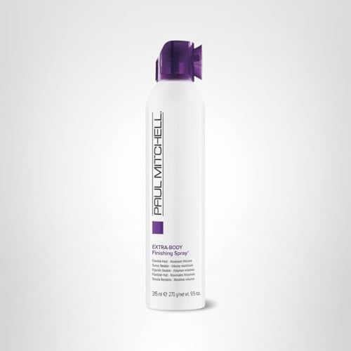 Paul Mitchell Extra-Body Hairspray ideal for up-dos, ponies, and voluminous blowouts.