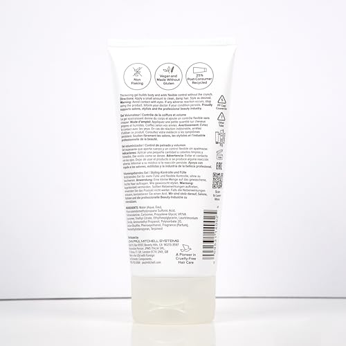 Brushed-out set on model illustrates long-lasting volume and soft movement.