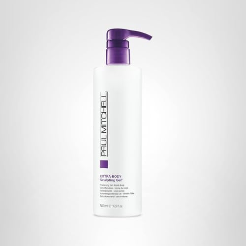 Close-up finish notes non-sticky, non-flaking hold by Paul Mitchell gel.
