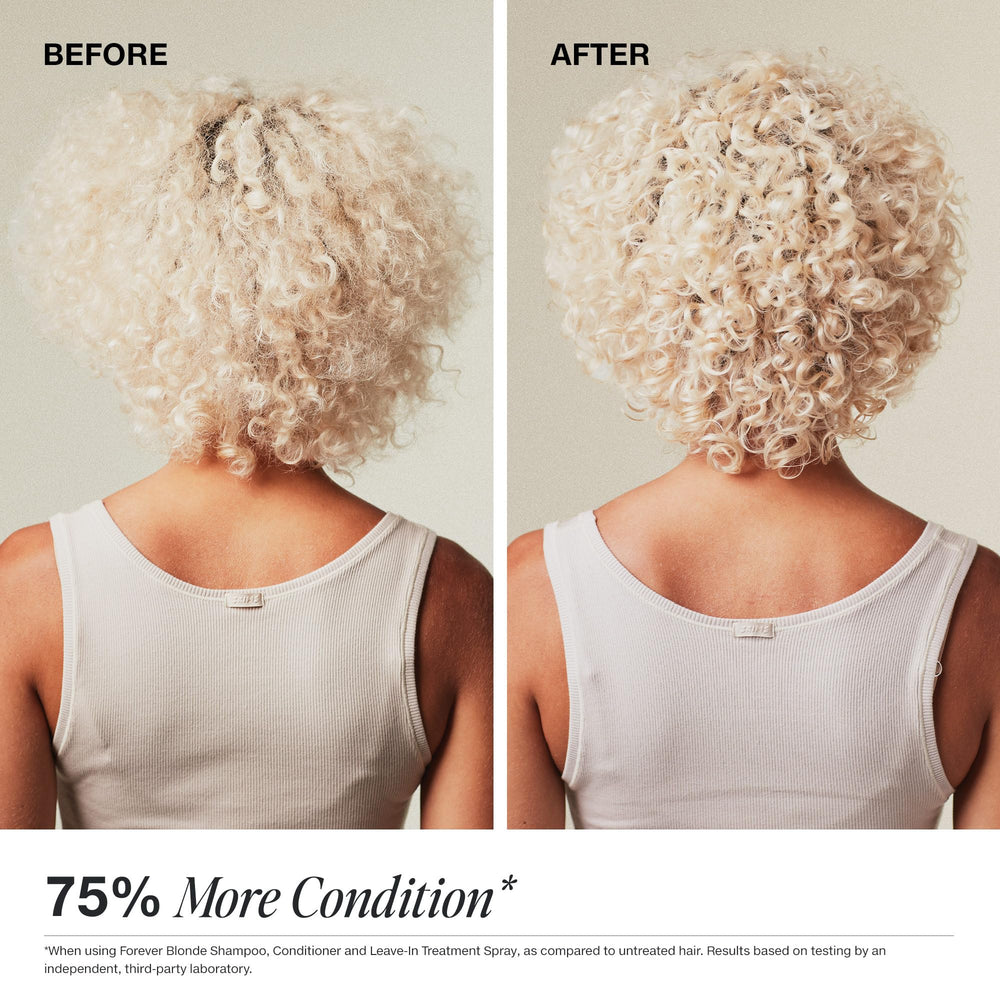 Paul Mitchell Forever Blonde cucumber fragrance adds refreshing scent during use.