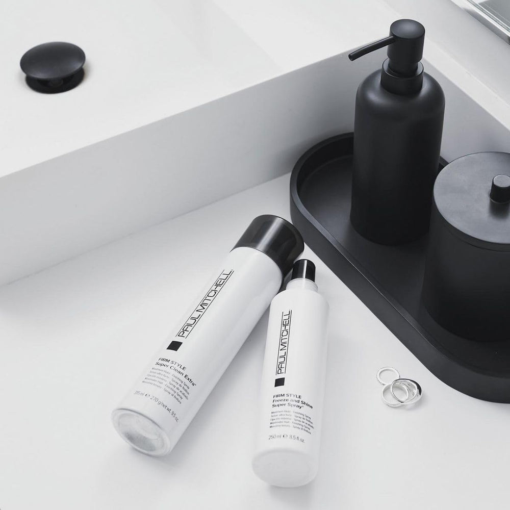 Paul Mitchell cucumber melon fragrance captured during styling offers a refreshing scent.