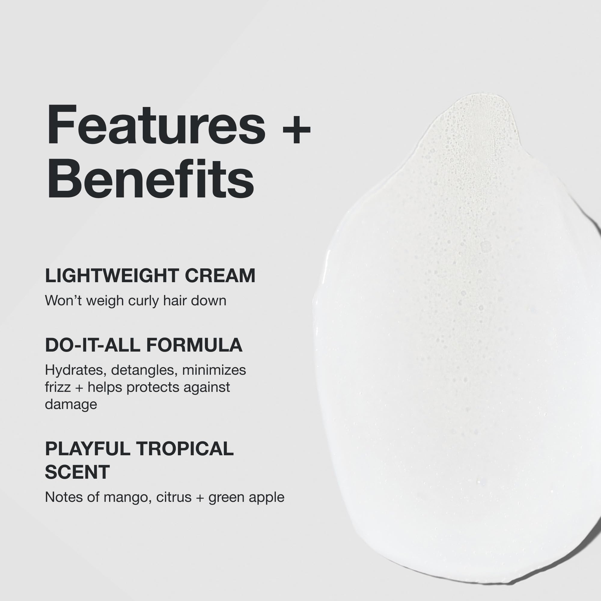 Paul Mitchell Full Circle Leave-In Cream dispense highlights frizz control during styling