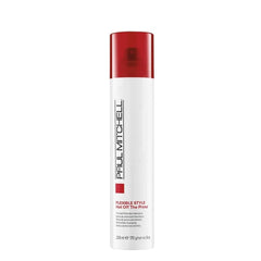 Paul Mitchell Hot Off The Press bottle front view showing protective heat spray for all hair types