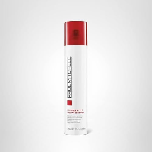 Paul Mitchell Hot Off The Press finish look after styling showing flexible hold