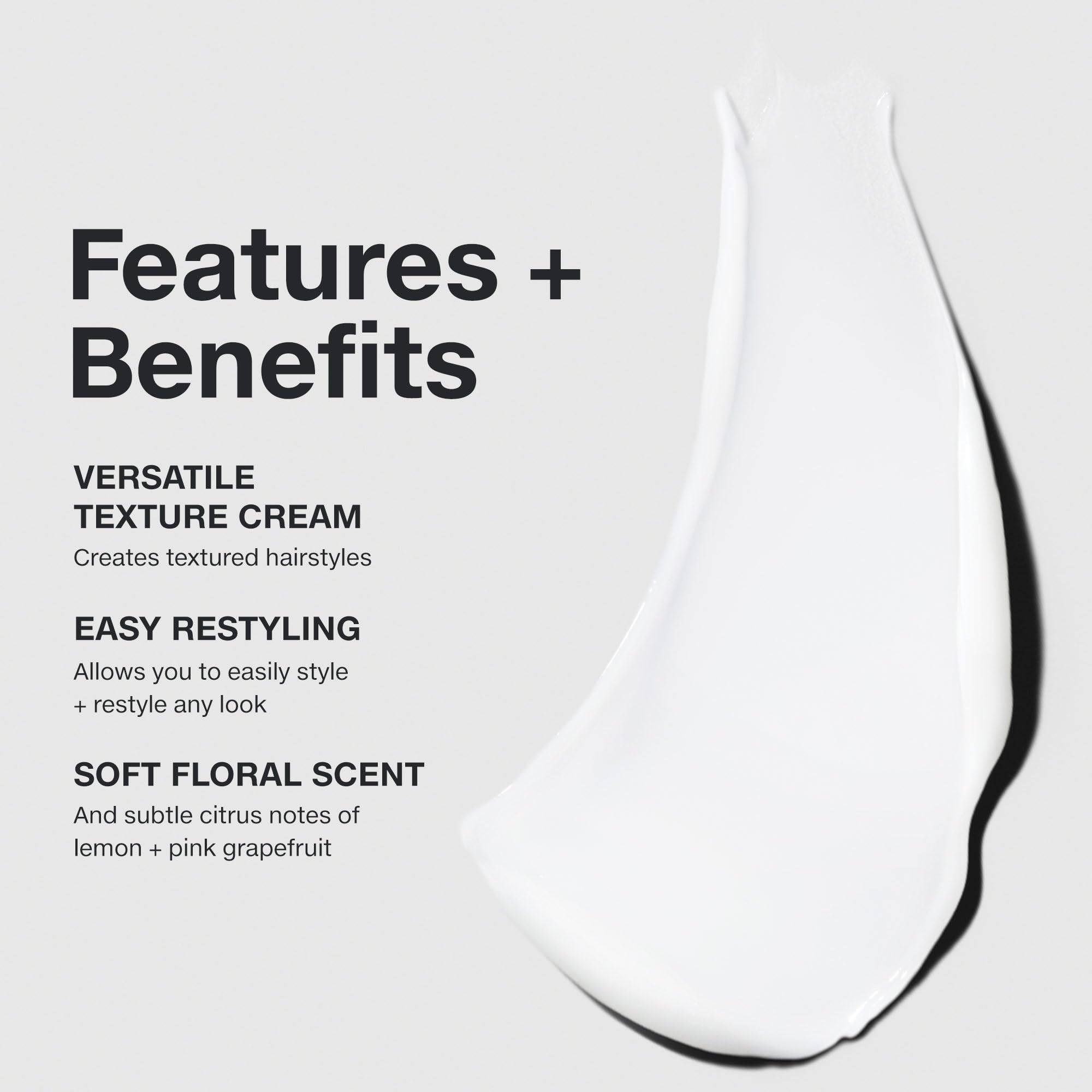 Paul Mitchell Re-Works Styling Cream in hands shows easy application and pliable texture