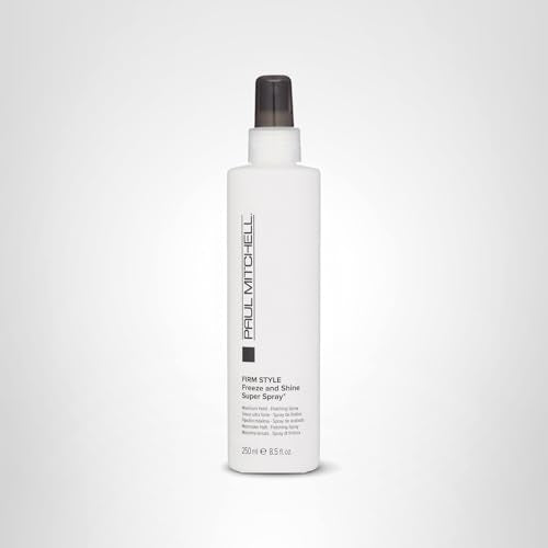 Paul Mitchell professional-grade hairspray supports salon-quality results.