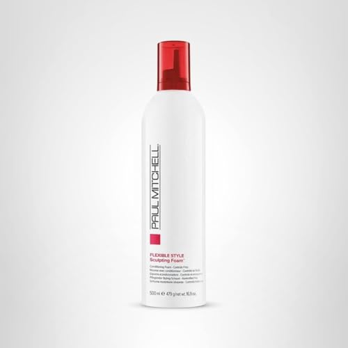 Airy mousse texture of Paul Mitchell Sculpting Foam enabling light hold