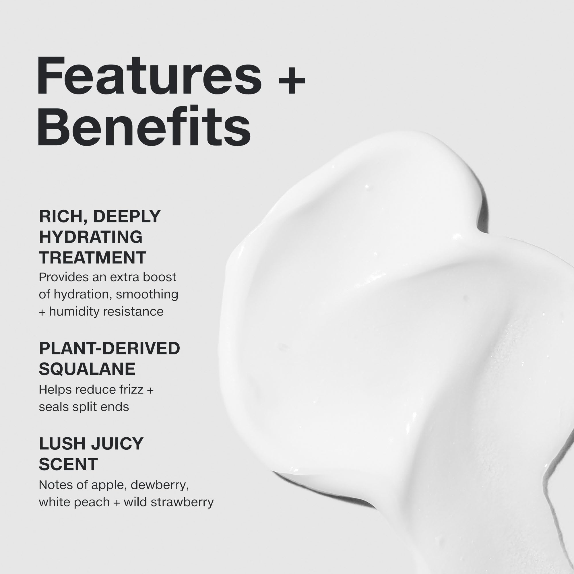Paul Mitchell Sealing Mask fragrance closeup — lush fruity scent of apple and berries.