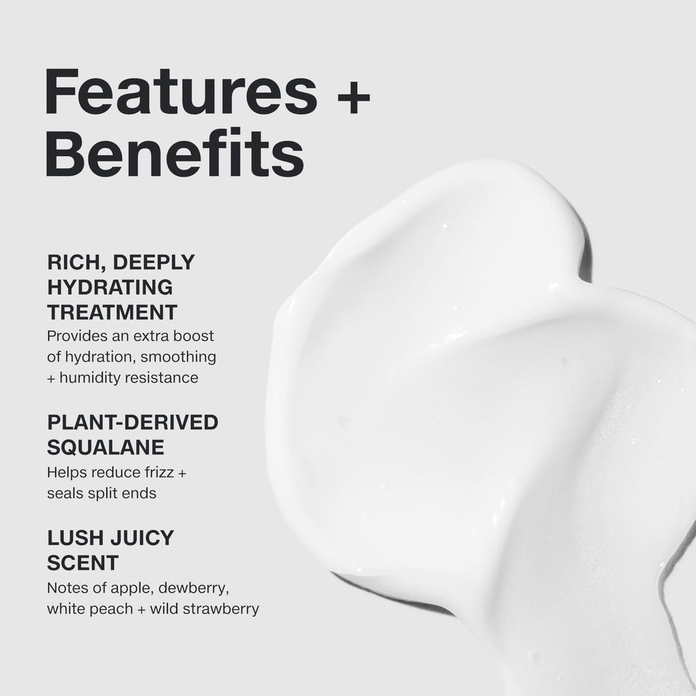 Paul Mitchell Sealing Mask fragrance closeup — lush fruity scent of apple and berries.