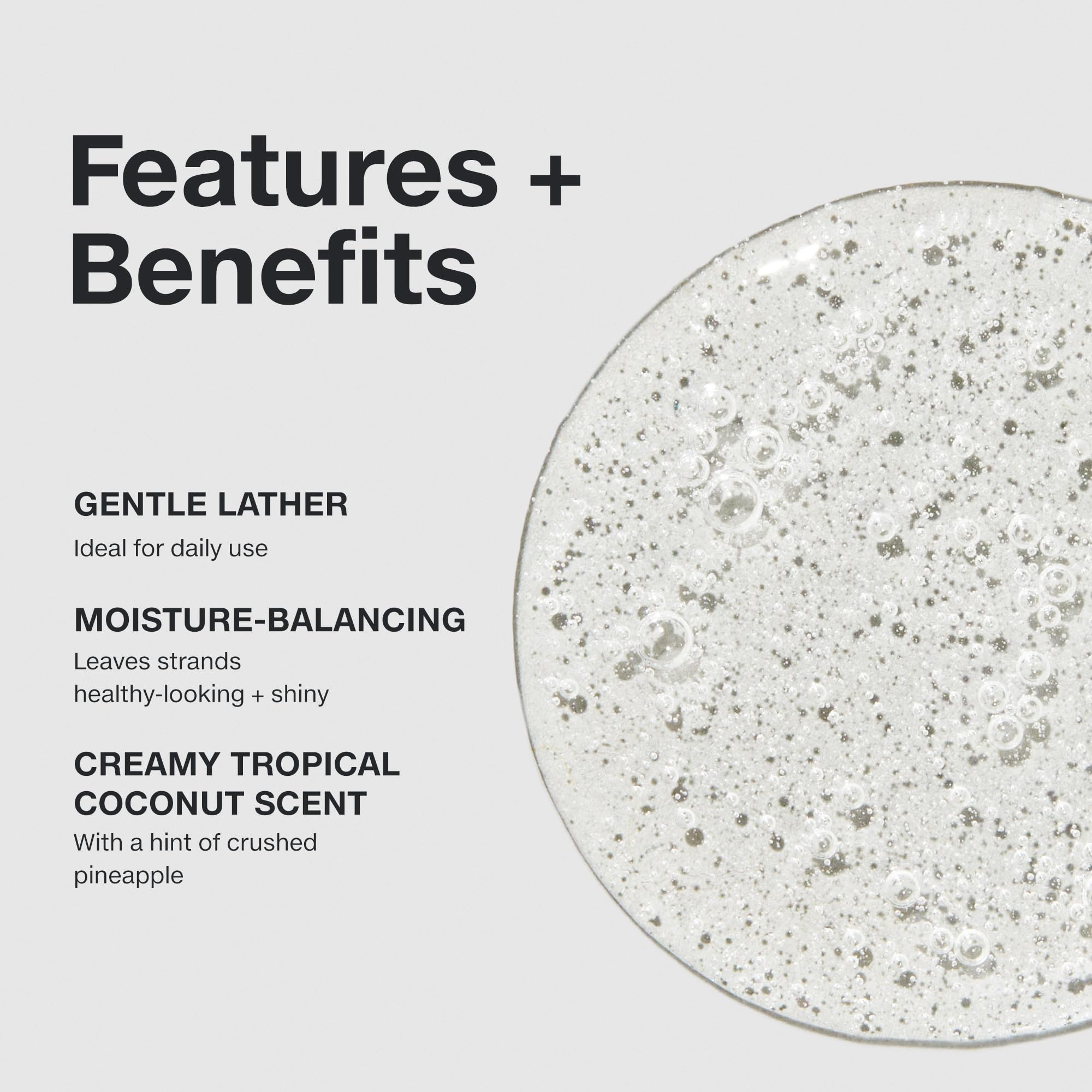 Paul Mitchell Shampoo One color-treated hair result demonstrates gentle cleansing.