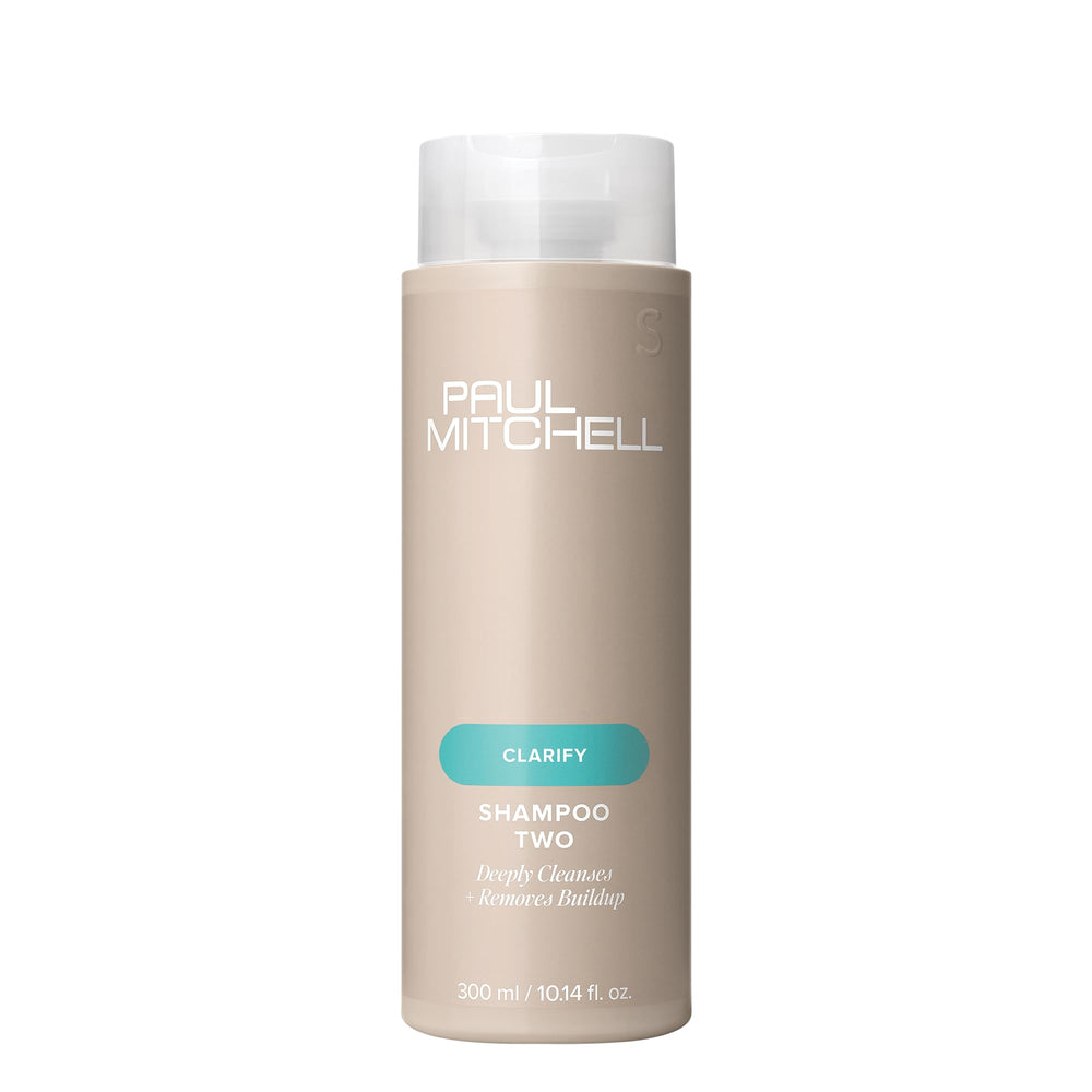 Paul Mitchell Shampoo Two bottle pour highlighting lemony clarifying cleanse for buildup removal